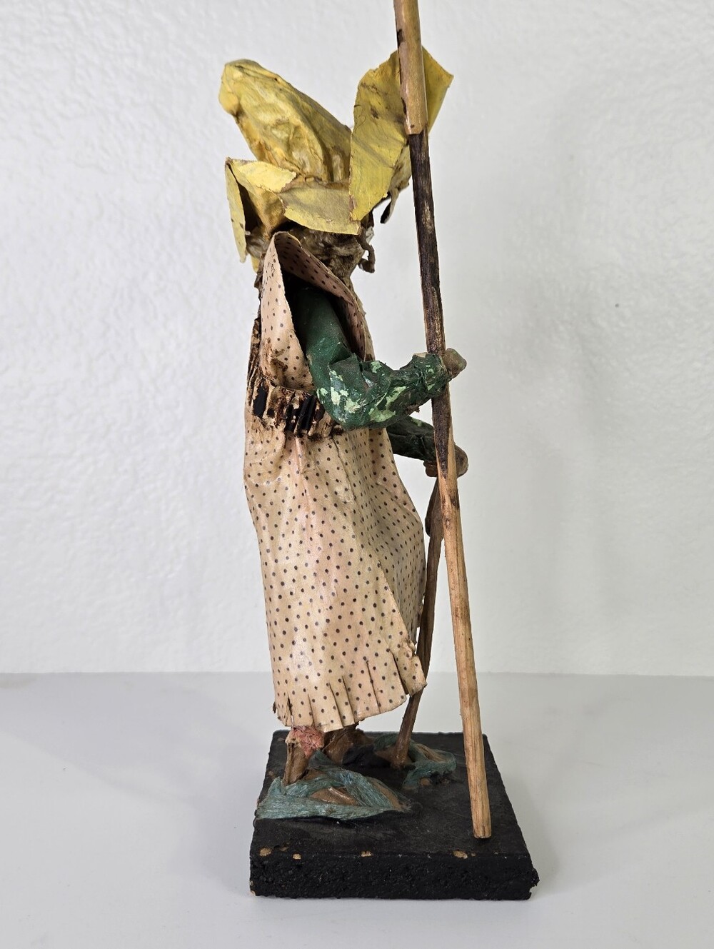 VTG Mexican‎ Folk Art Paper Mache Figurine Viejito Old Man Peasant Handmade 12" - Picture 3 of 17